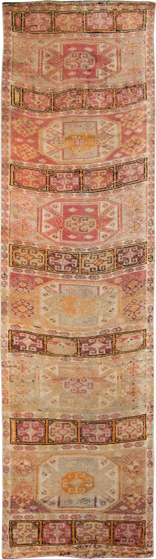 Vintage Turkish Anatolian Runner, No.28117 - Galerie Shabab