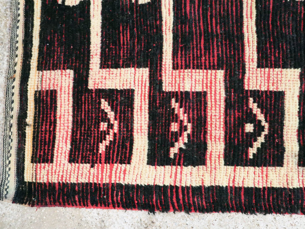 Vintage Turkish Tulu Accent Rug, No.28119 - Galerie Shabab