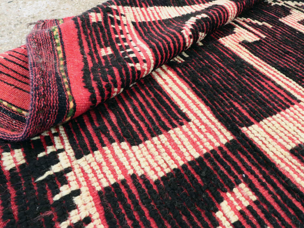 Vintage Turkish Tulu Accent Rug, No.28119 - Galerie Shabab