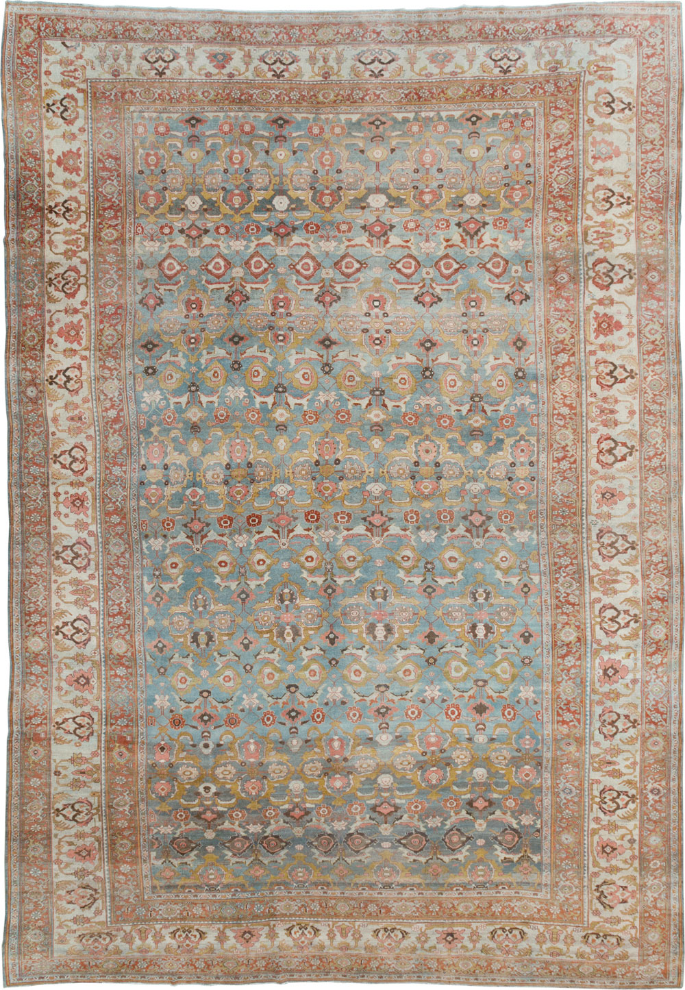 Antique Persian Bidjar Oversize Carpet, No.28121 - Galerie Shabab
