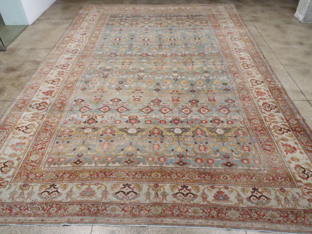 Antique Persian Bidjar Oversize Carpet, No.28121 - Galerie Shabab