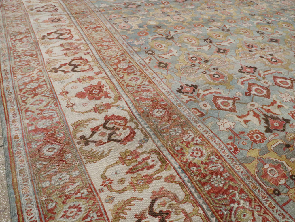 Antique Persian Bidjar Oversize Carpet, No.28121 - Galerie Shabab
