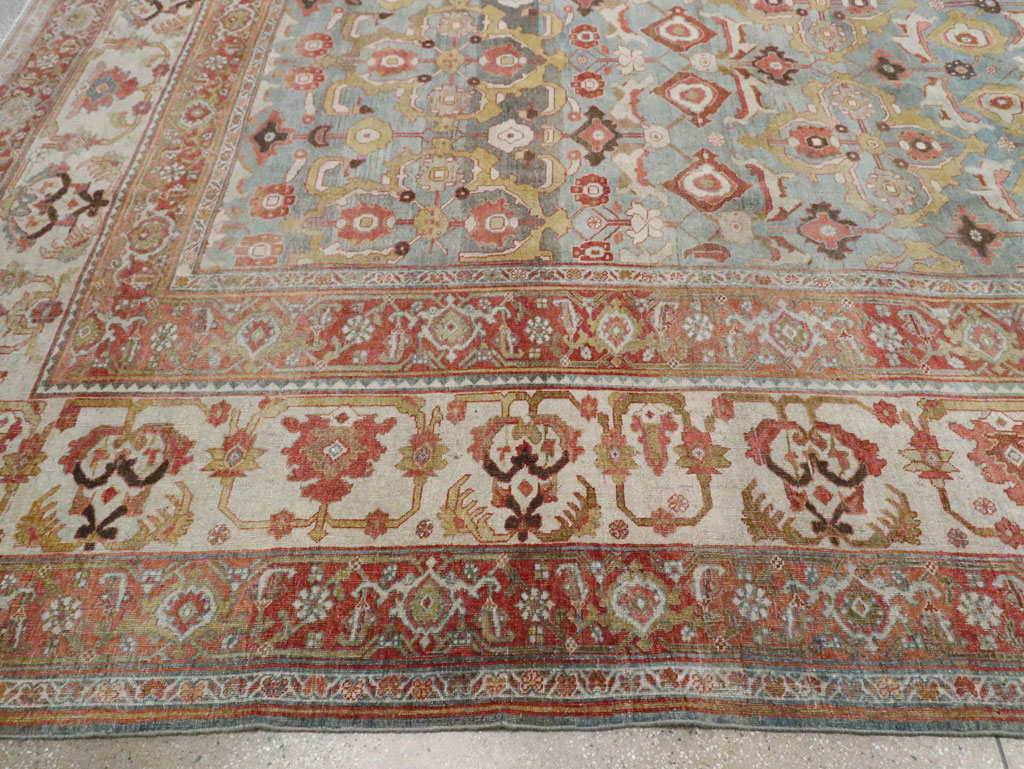 Antique Persian Bidjar Oversize Carpet, No.28121 - Galerie Shabab