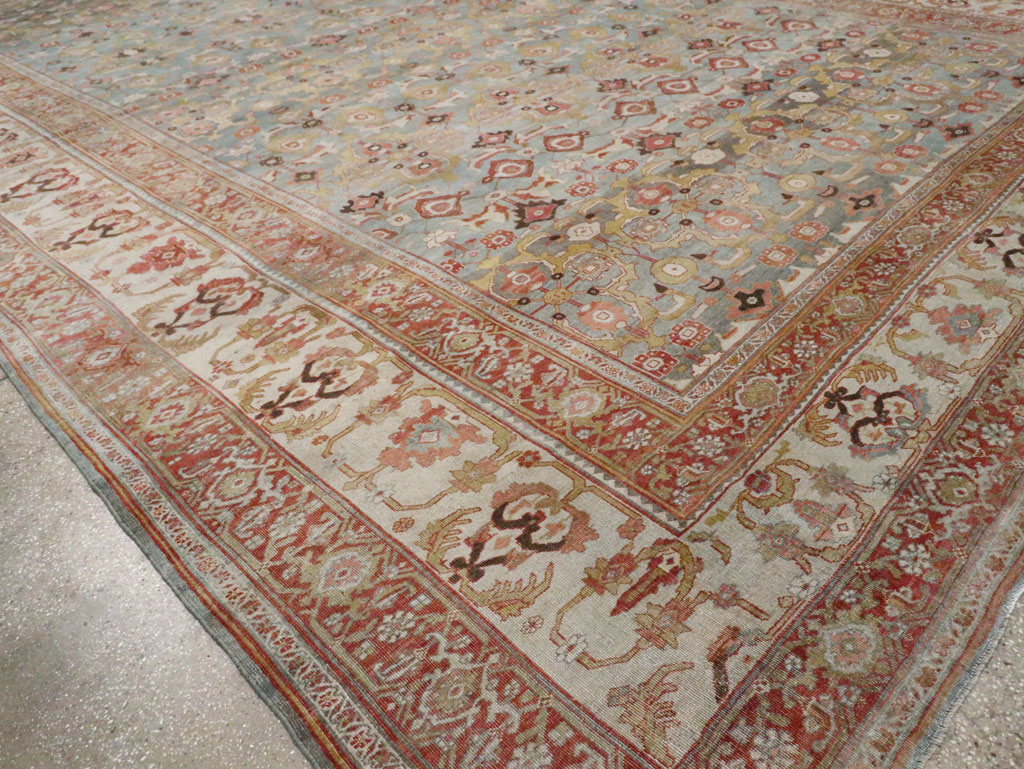 Antique Persian Bidjar Oversize Carpet, No.28121 - Galerie Shabab