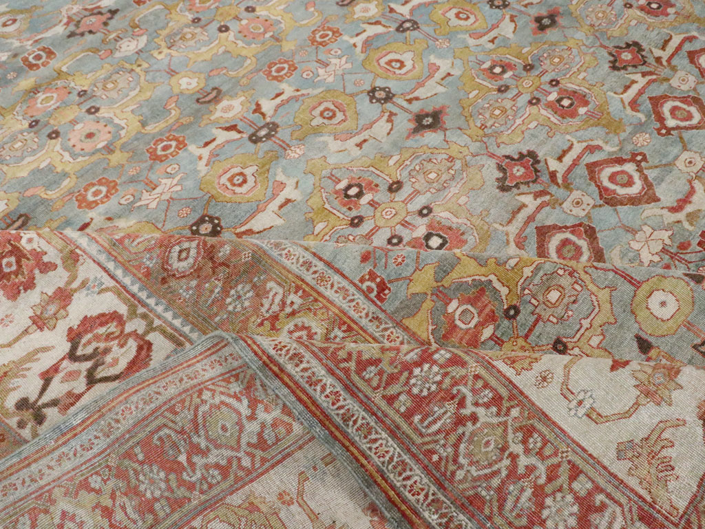 Antique Persian Bidjar Oversize Carpet, No.28121 - Galerie Shabab