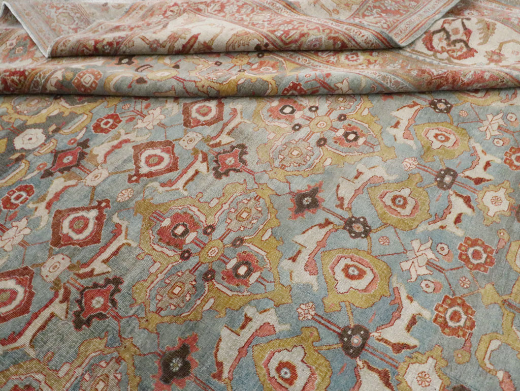 Antique Persian Bidjar Oversize Carpet, No.28121 - Galerie Shabab