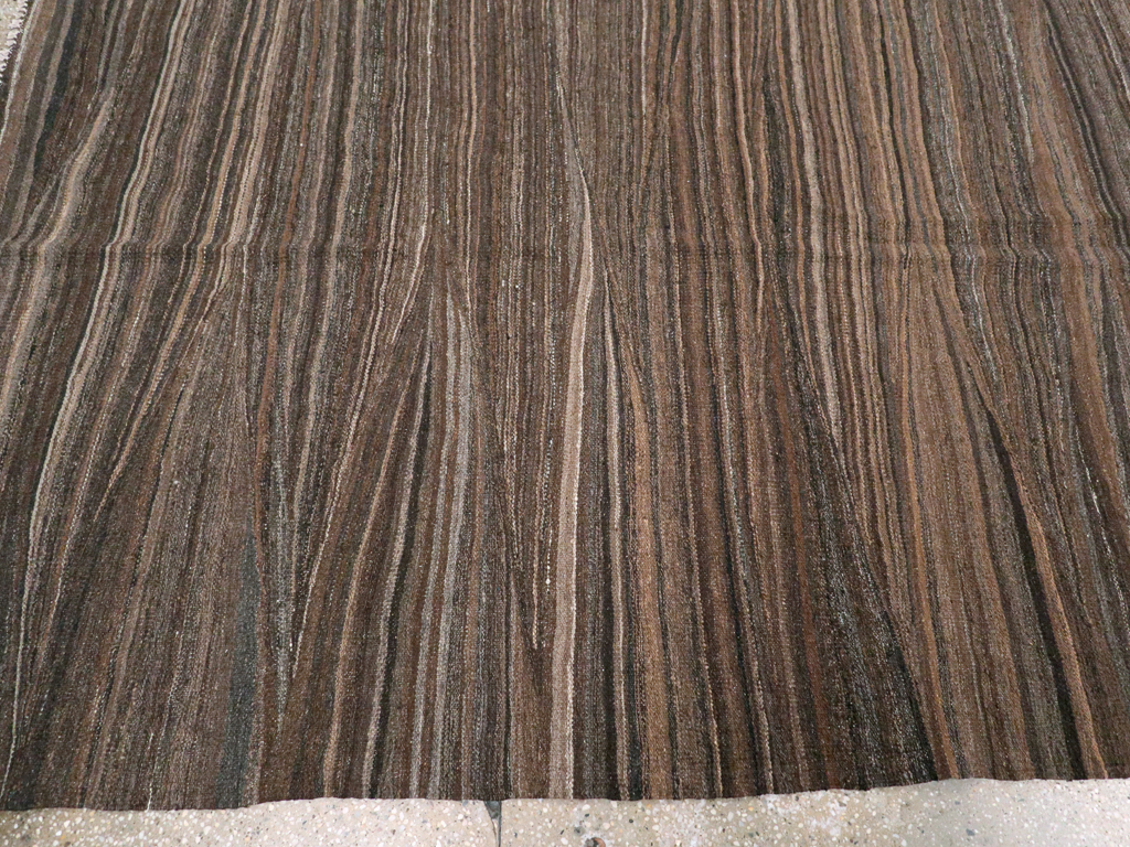Modern Swedish Inspired Turkish Flatweave, No.28125 - Galerie Shabab