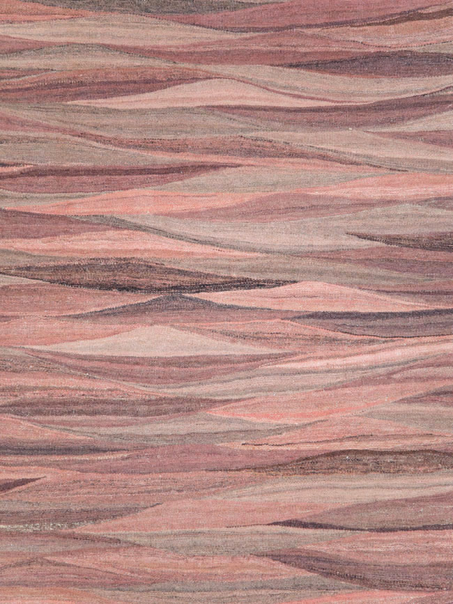 Modern Turkish Flatweave Kilim , No.28126 - Galerie Shabab