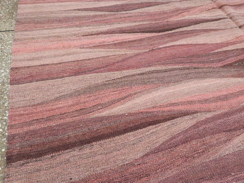 Modern Turkish Flatweave Kilim , No.28126 - Galerie Shabab