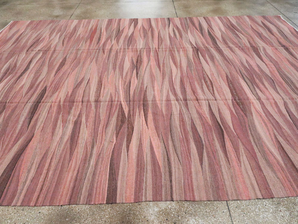 Modern Turkish Flatweave Kilim , No.28126 - Galerie Shabab