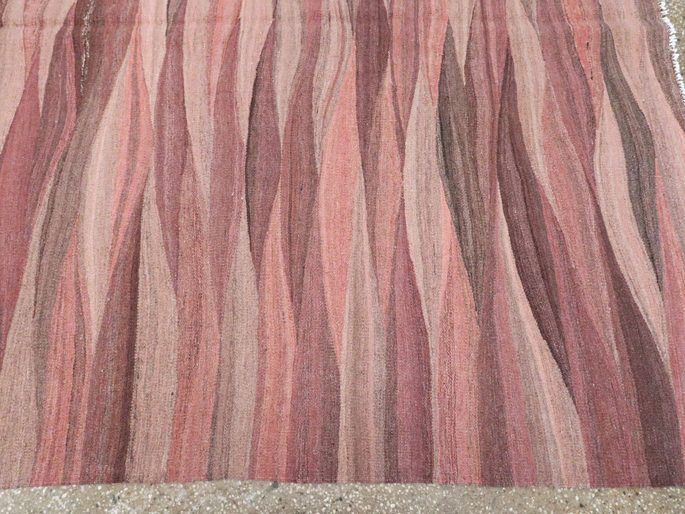 Modern Turkish Flatweave Kilim , No.28126 - Galerie Shabab
