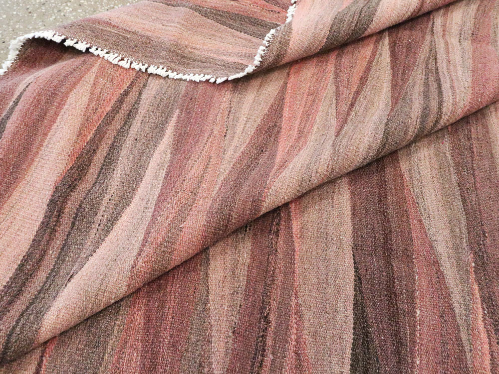 Modern Turkish Flatweave Kilim , No.28126 - Galerie Shabab