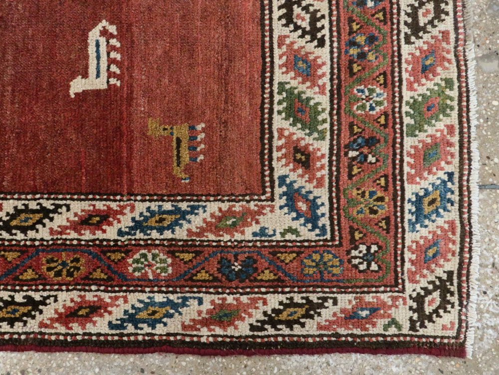 Antique Persian Kurdish Runner, No.28128 - Galerie Shabab