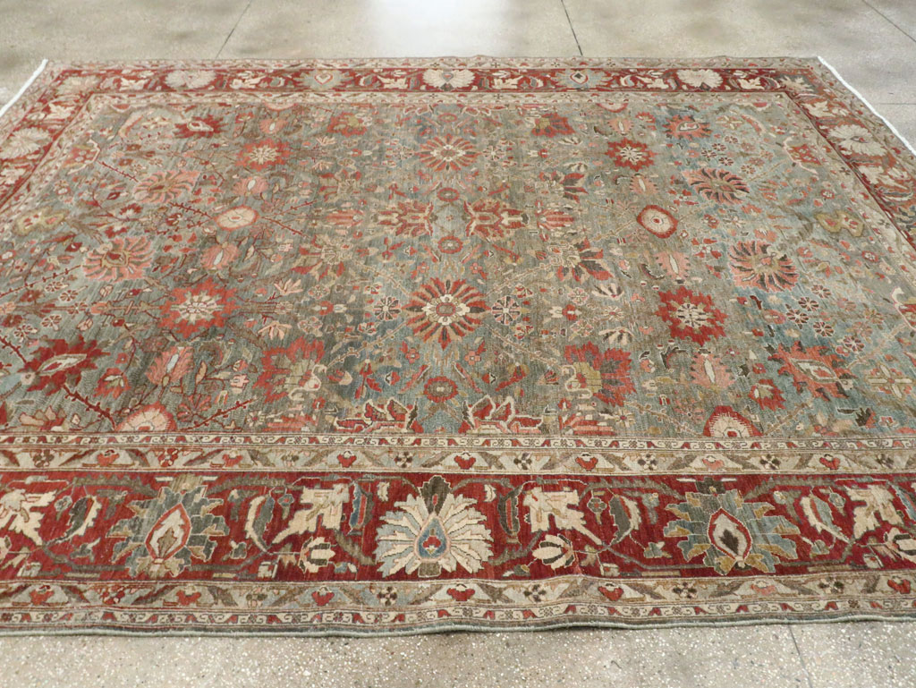 Antique Persian Sarouk Carpet, No.28132 - Galerie Shabab