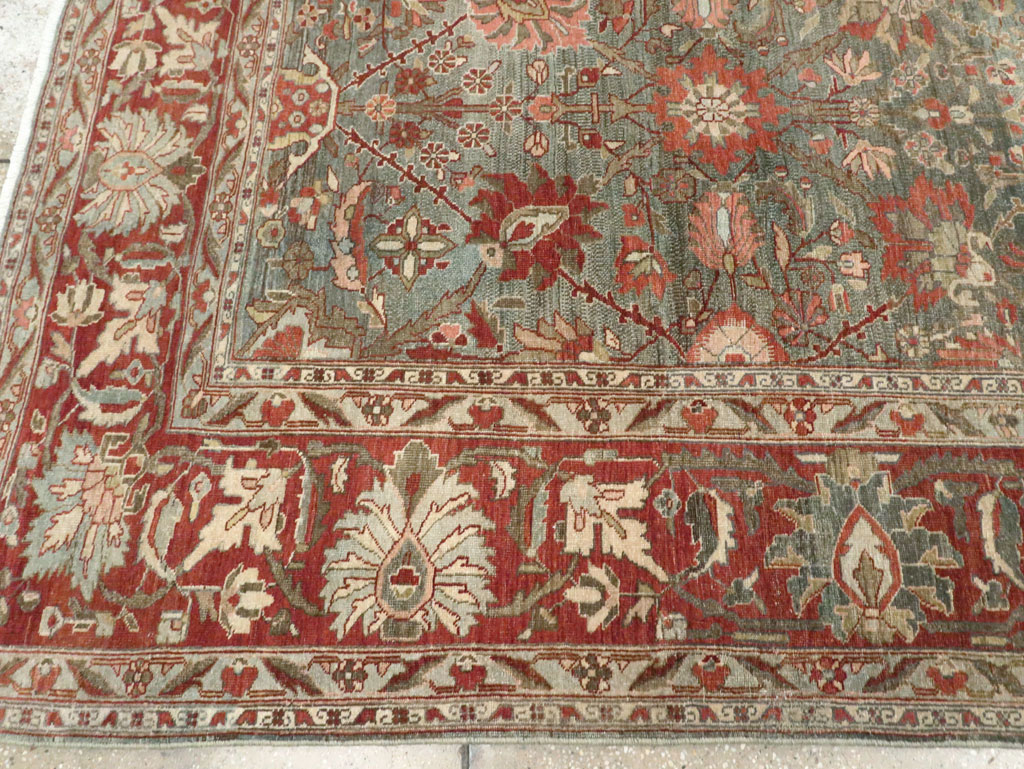 Antique Persian Sarouk Carpet, No.28132 - Galerie Shabab