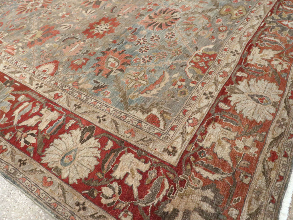 Antique Persian Sarouk Carpet, No.28132 - Galerie Shabab