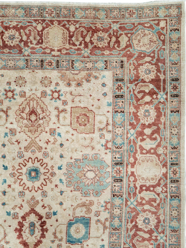 Antique Persian Tabriz Carpet, No.28134 - Galerie Shabab