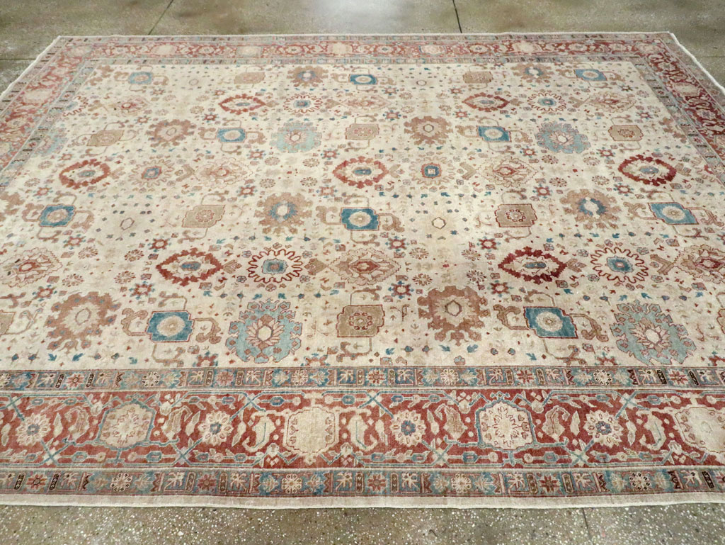 Antique Persian Tabriz Carpet, No.28134 - Galerie Shabab