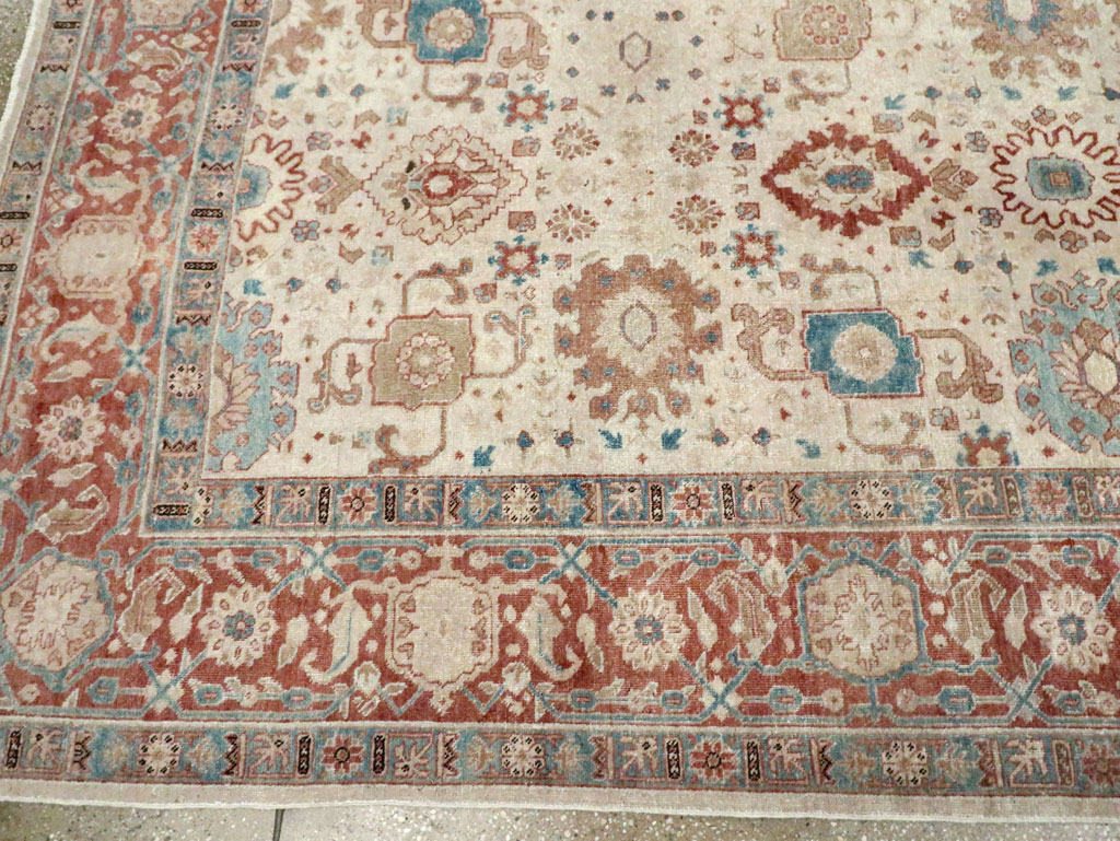 Antique Persian Tabriz Carpet, No.28134 - Galerie Shabab