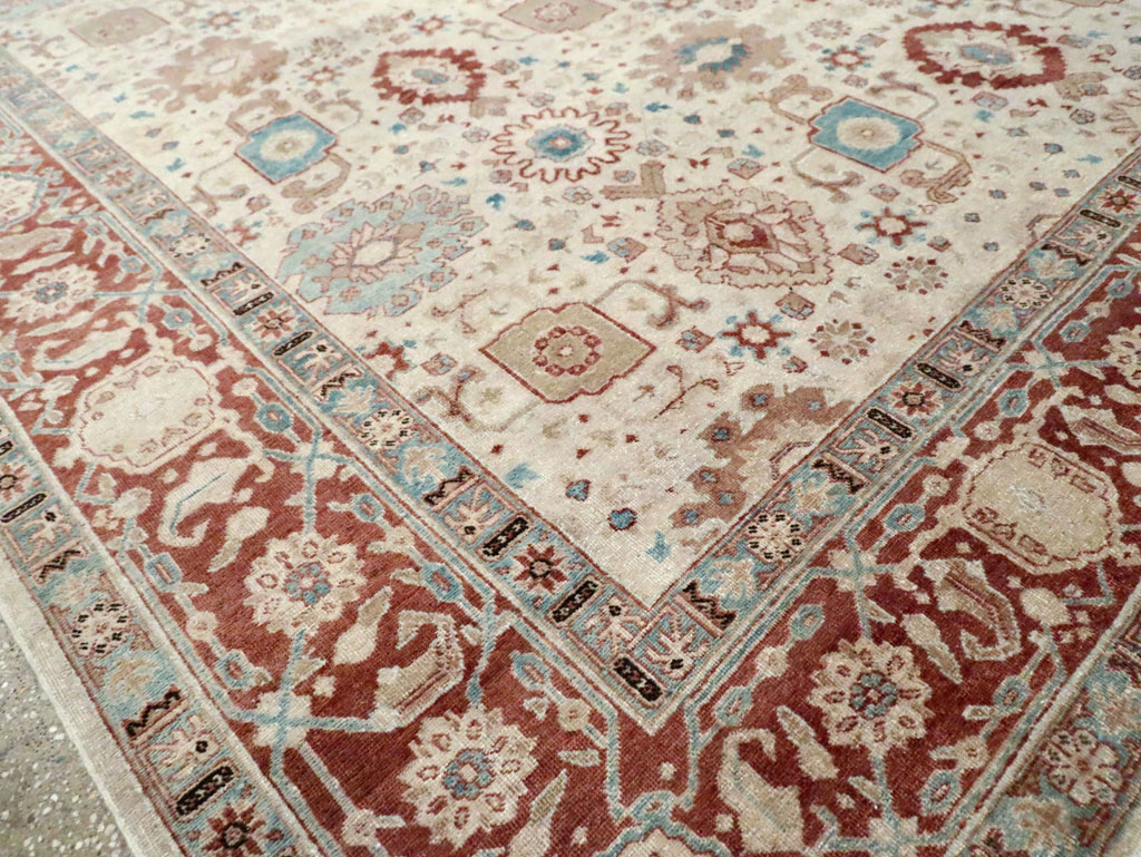 Antique Persian Tabriz Carpet, No.28134 - Galerie Shabab