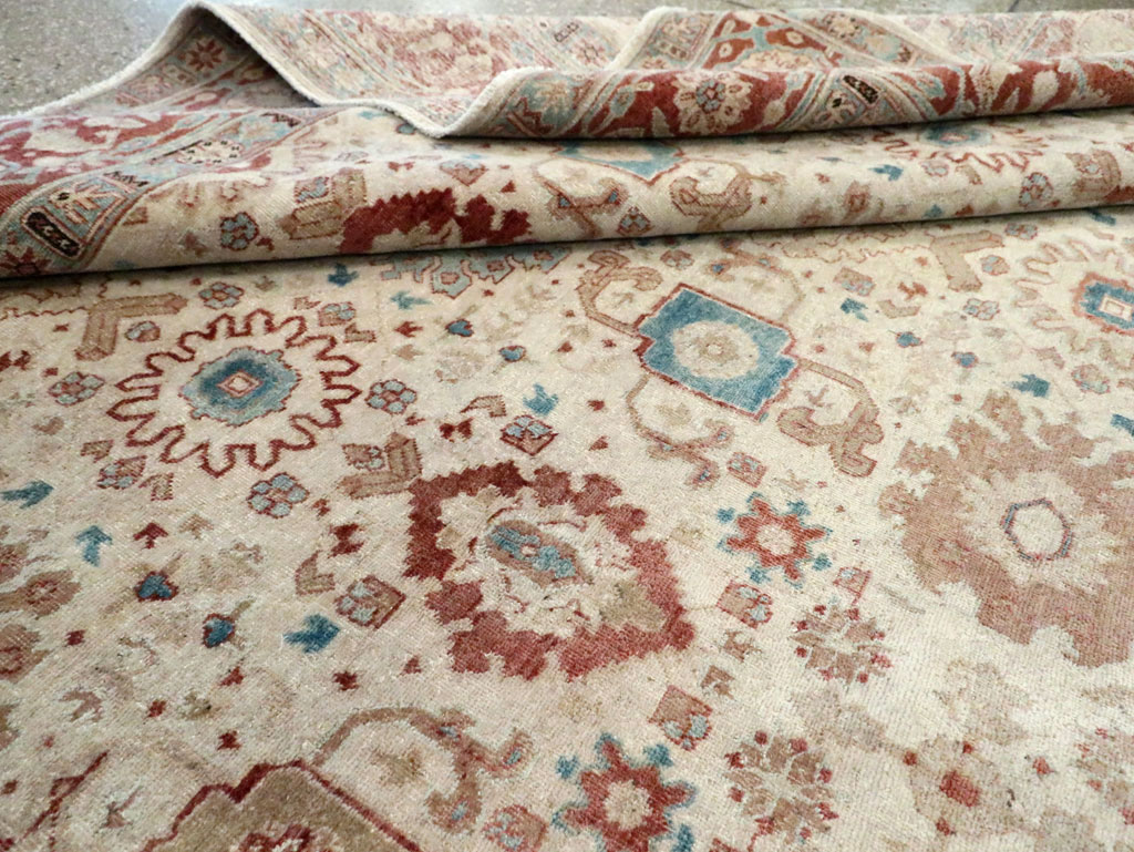 Antique Persian Tabriz Carpet, No.28134 - Galerie Shabab