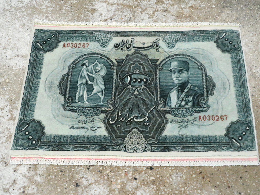 Modern Persian Tabriz Pictorial Rug, No.28143 - Galerie Shabab