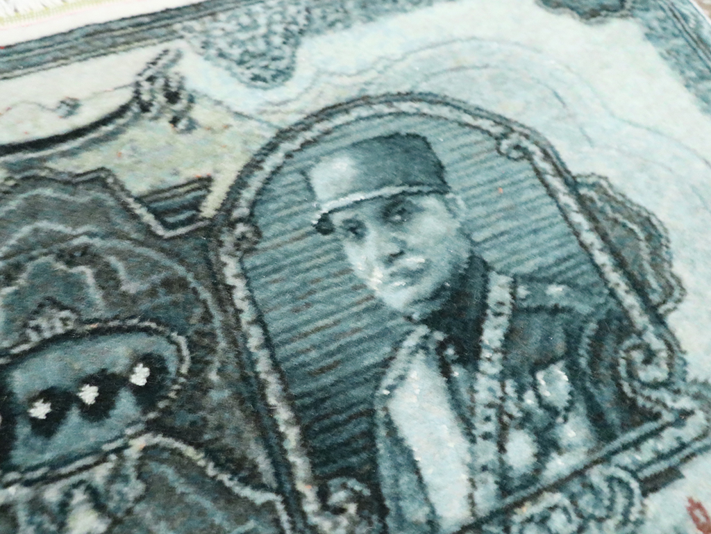 Modern Persian Tabriz Pictorial Rug, No.28143 - Galerie Shabab