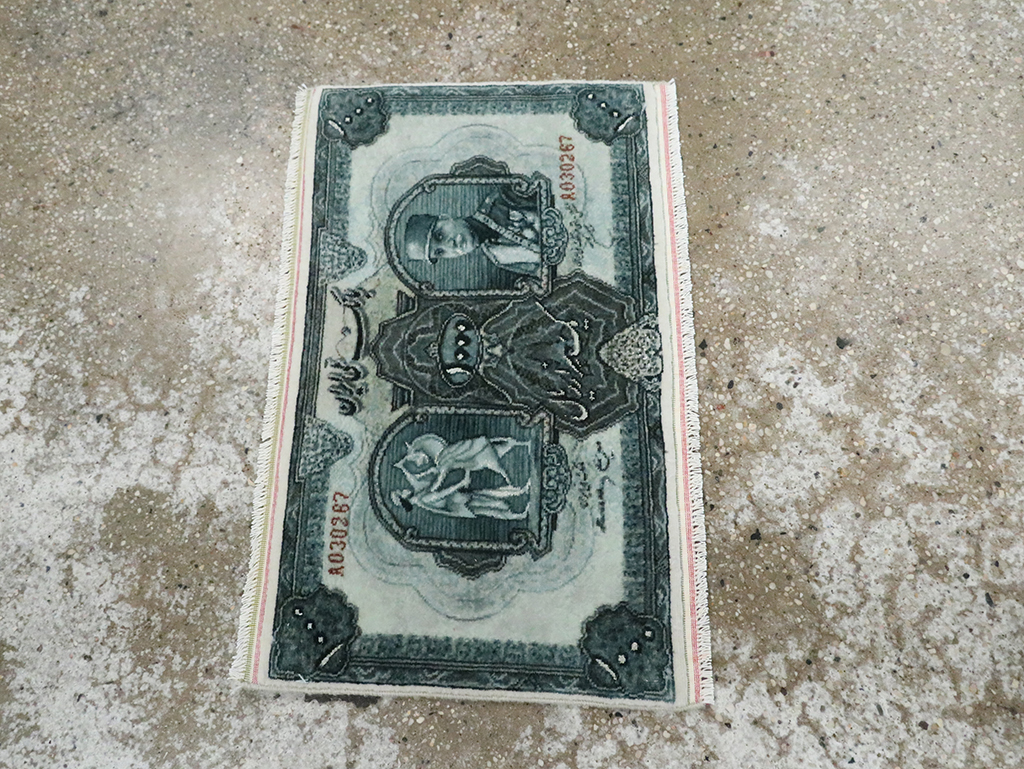 Modern Persian Tabriz Pictorial Rug, No.28143 - Galerie Shabab