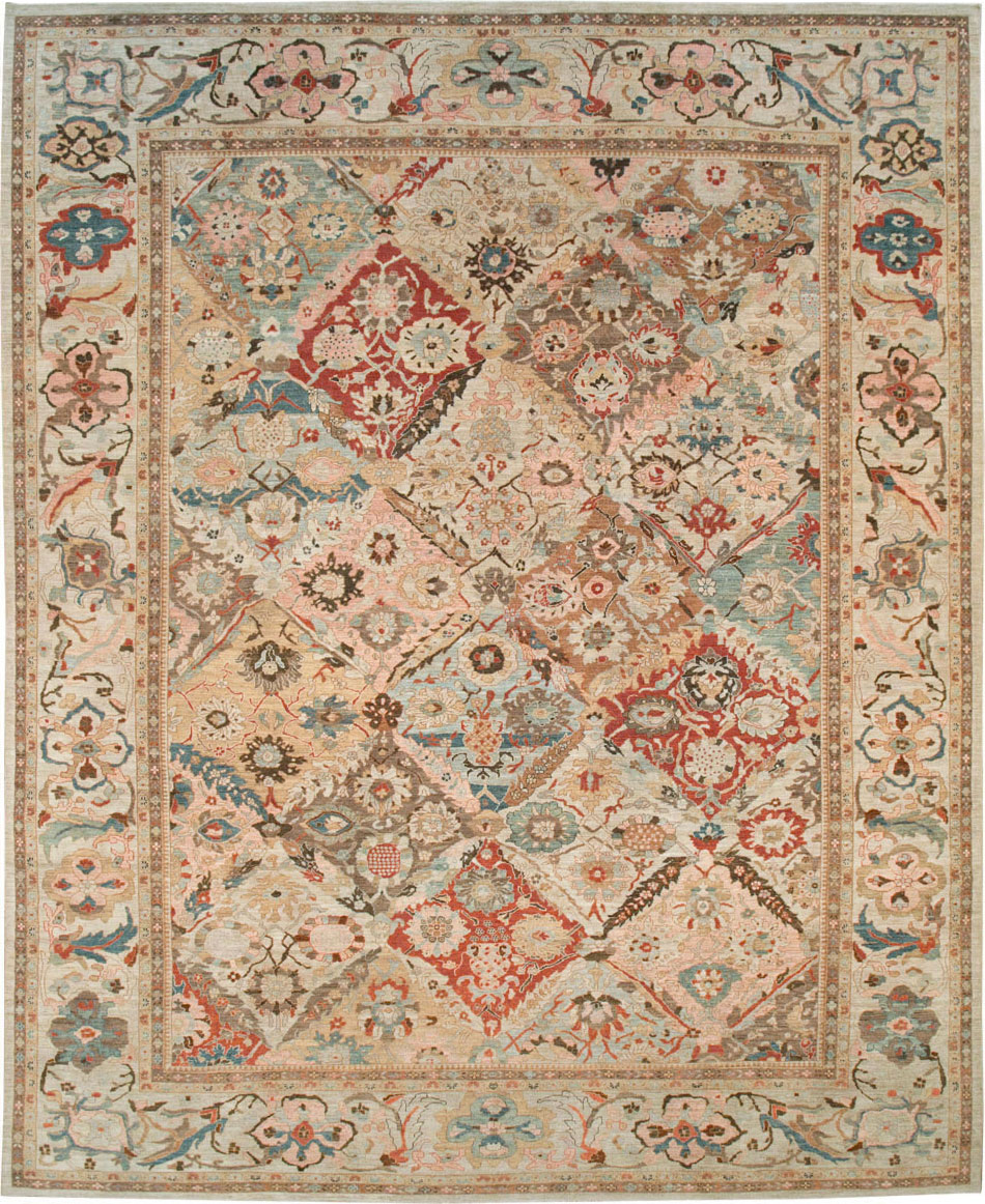 Modern Persian Sultanabad Oversize Carpet, No.28144 - Galerie Shabab