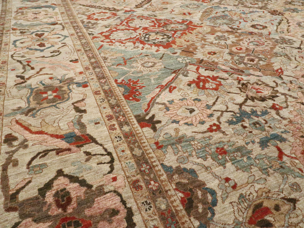 Modern Persian Sultanabad Oversize Carpet, No.28144 - Galerie Shabab