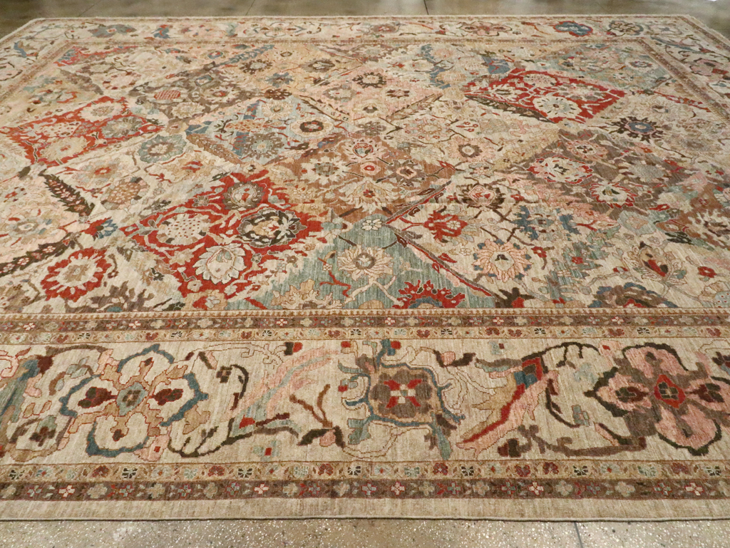 Modern Persian Sultanabad Oversize Carpet, No.28144 - Galerie Shabab