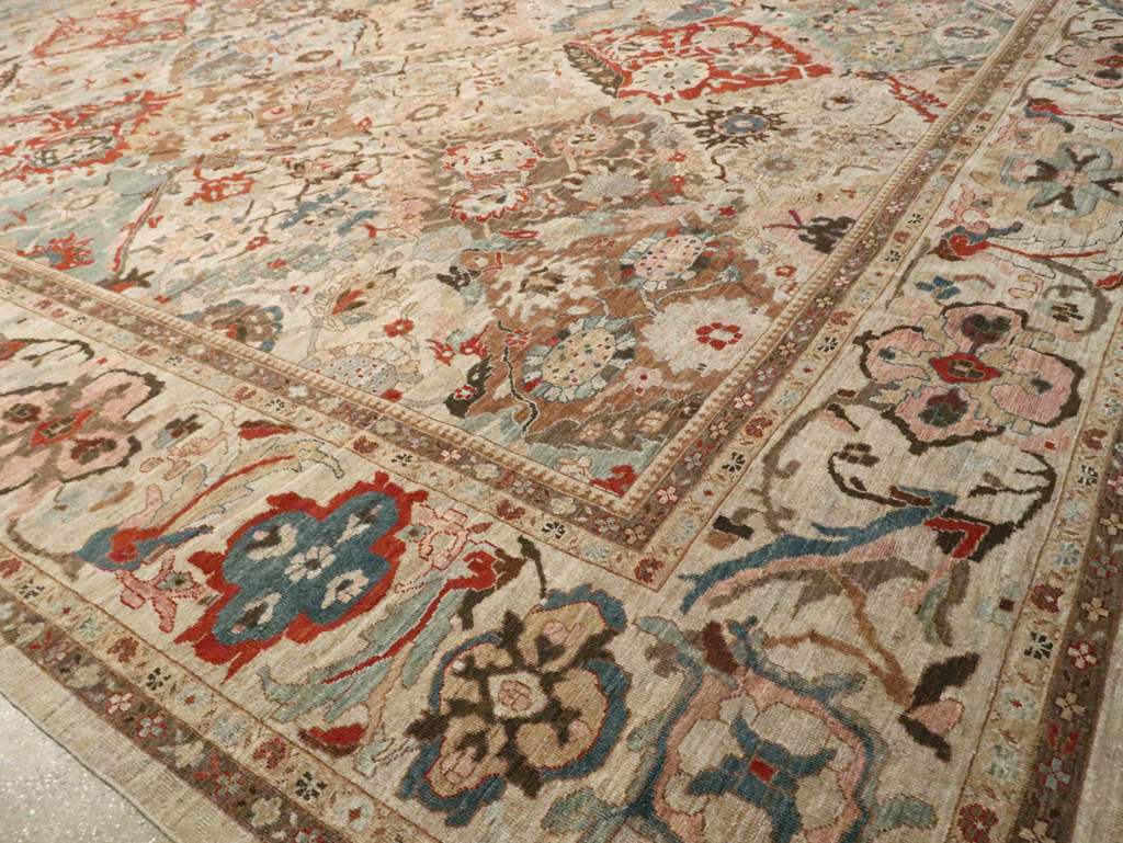 Modern Persian Sultanabad Oversize Carpet, No.28144 - Galerie Shabab