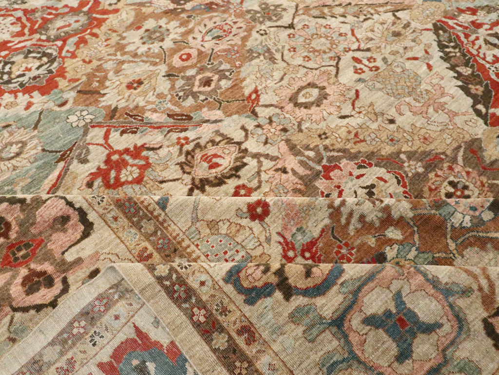 Modern Persian Sultanabad Oversize Carpet, No.28144 - Galerie Shabab