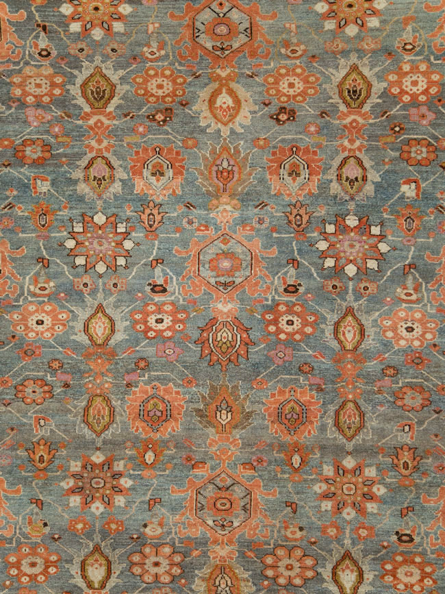 Antique Persian Malayer Room Size Carpet, No.28148 - Galerie Shabab