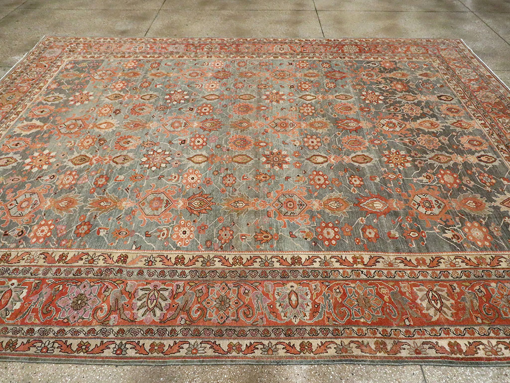 Antique Persian Malayer Room Size Carpet, No.28148 - Galerie Shabab