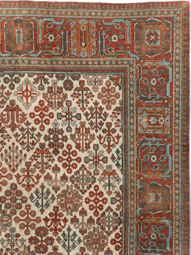 Vintage Persian Joshegan Rug, No.28152 - Galerie Shabab