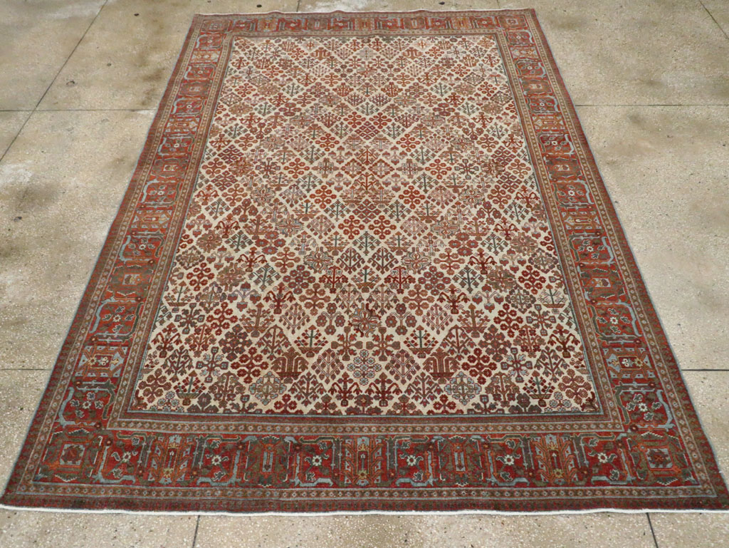 Vintage Persian Joshegan Rug, No.28152 - Galerie Shabab