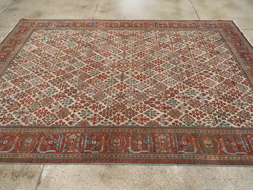 Vintage Persian Joshegan Rug, No.28152 - Galerie Shabab