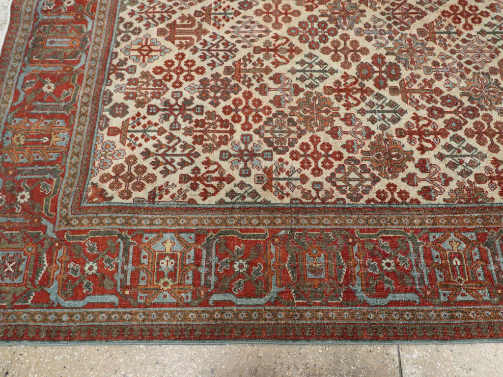 Vintage Persian Joshegan Rug, No.28152 - Galerie Shabab