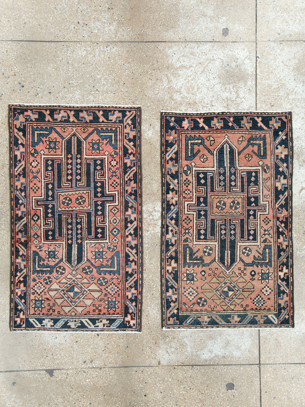 Vintage Persian Malayer Rug (Pair: 1 of 2), No.28153 - Galerie Shabab