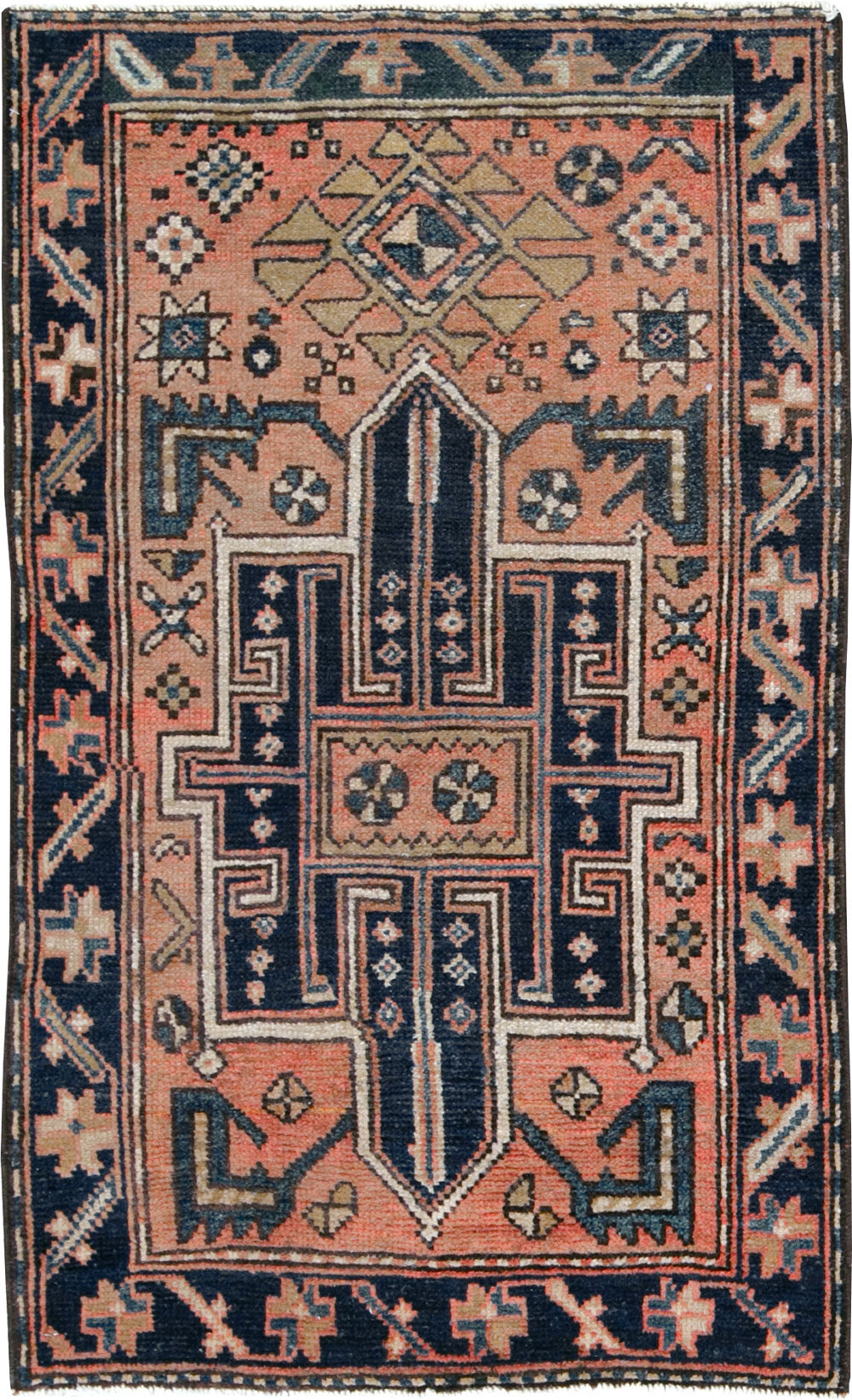 Vintage Persian Malayer Rug (Pair: 2 of 2), No.28154 - Galerie Shabab