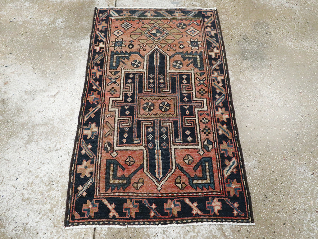Vintage Persian Malayer Rug (Pair: 2 of 2), No.28154 - Galerie Shabab