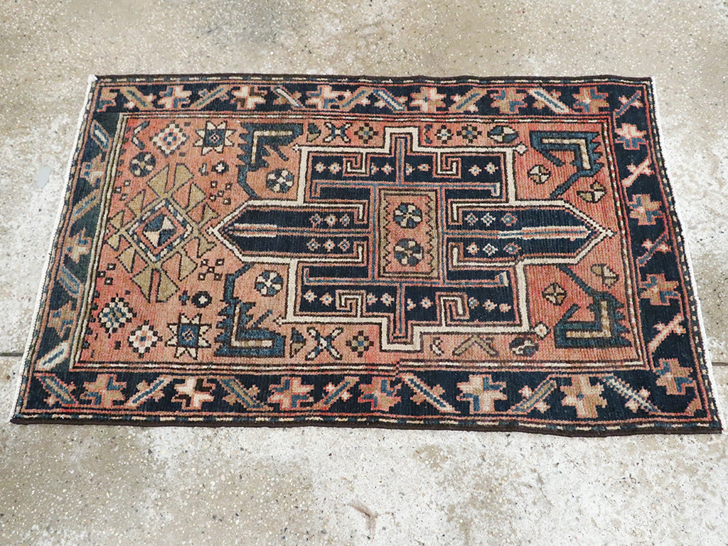 Vintage Persian Malayer Rug (Pair: 2 of 2), No.28154 - Galerie Shabab