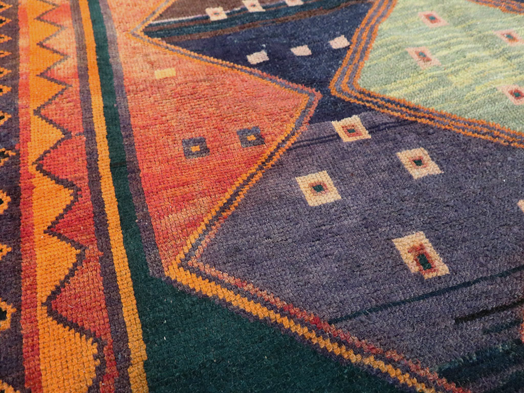 Vintage Persian Gabbeh Rug, No.28157 - Galerie Shabab