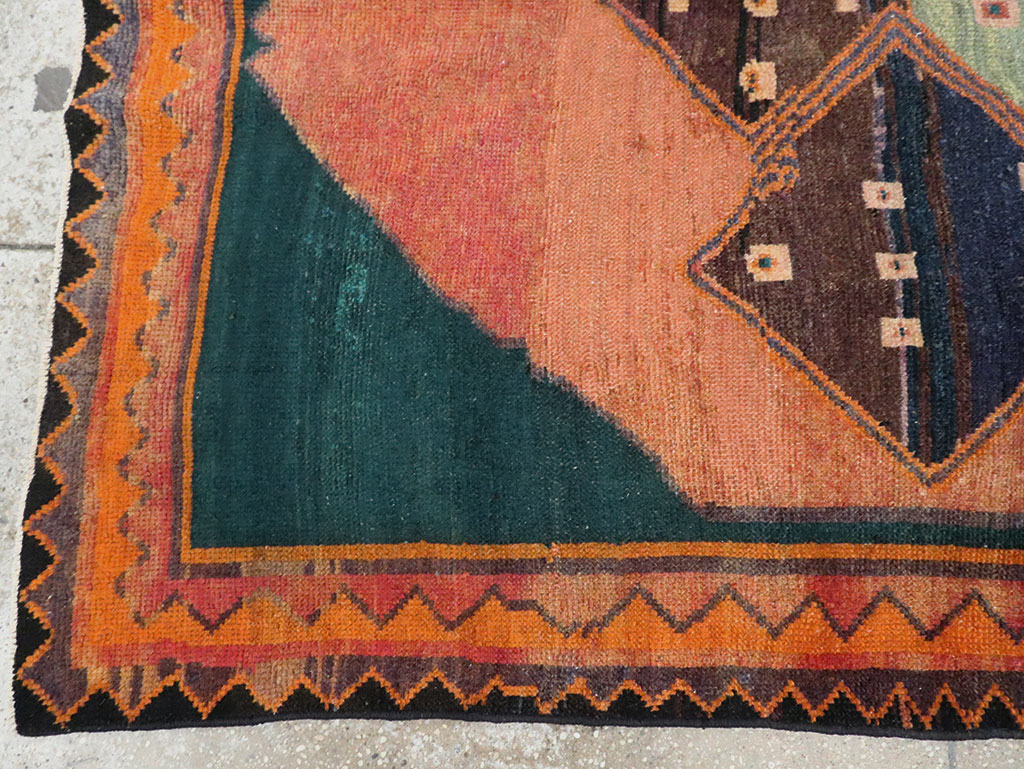 Vintage Persian Gabbeh Rug, No.28157 - Galerie Shabab
