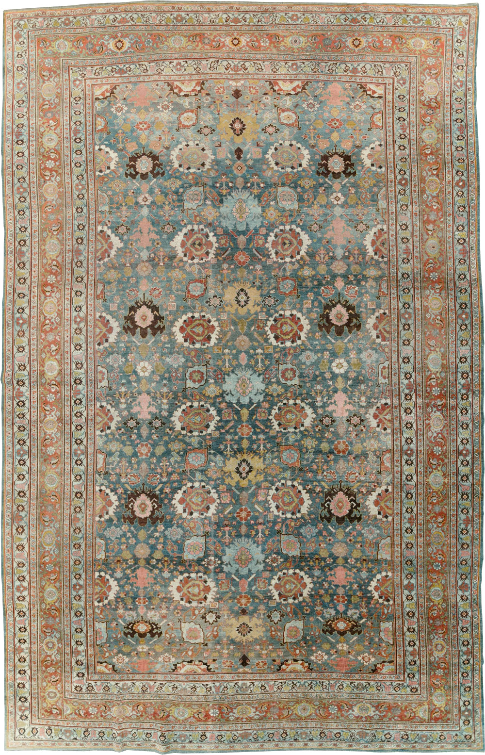 Antique Persian Bidjar Carpet, No.28159 - Galerie Shabab