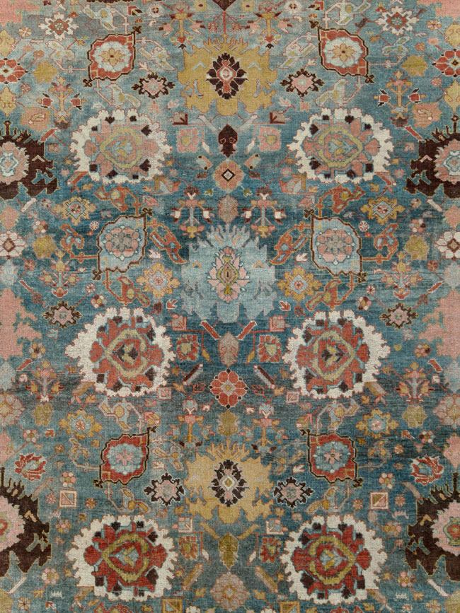 Antique Persian Bidjar Carpet, No.28159 - Galerie Shabab