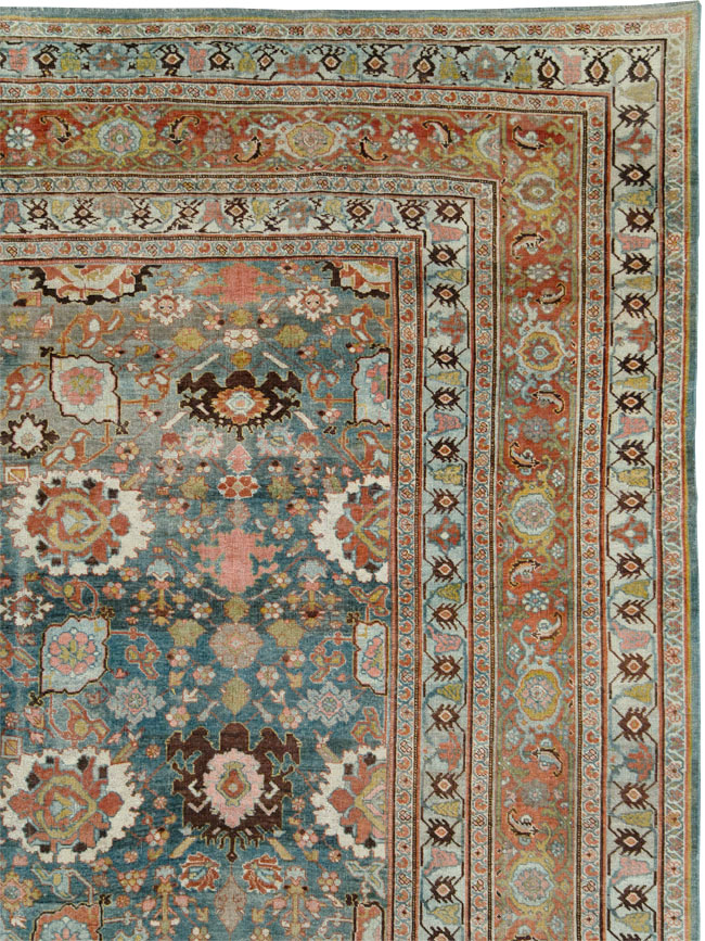 Antique Persian Bidjar Carpet, No.28159 - Galerie Shabab