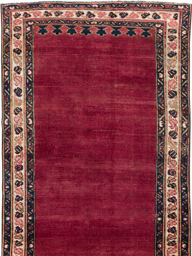 Vintage Persian Mahal Long Runner, No.28162 - Galerie Shabab