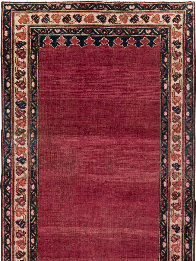 Vintage Persian Mahal Long Runner, No.28162 - Galerie Shabab